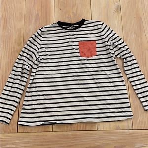 Maternity ASOS Breton stripe shirt size 8